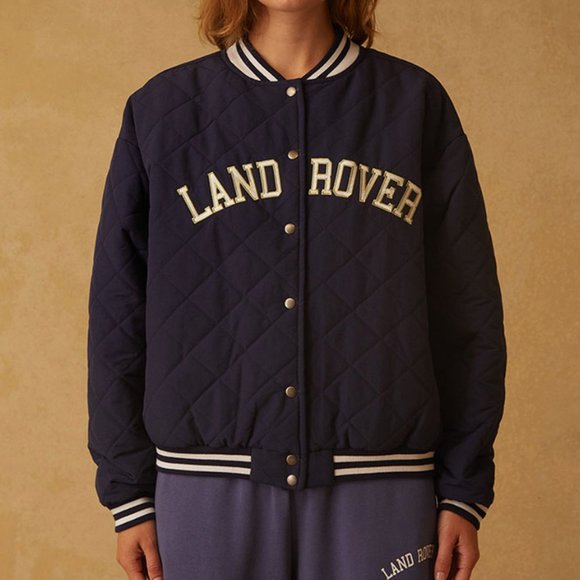 NWT PacSun XS/S Land Rover Quilted Bomber Jacket - Picture 1 of 4
